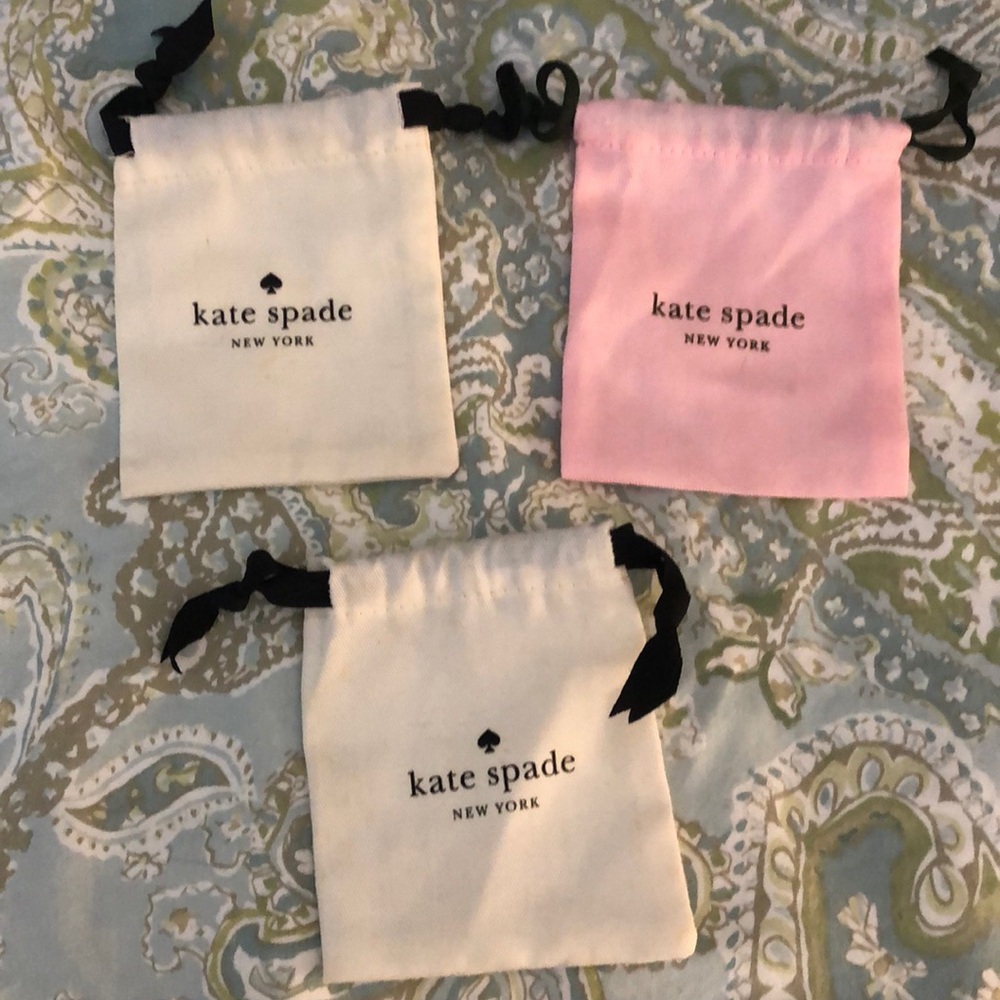 3 kate spade jewelry bags